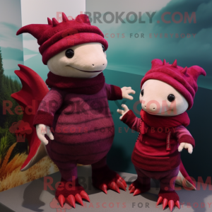 Disfraz de mascota Maroon...