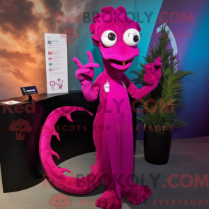 Magenta Hydra mascot...