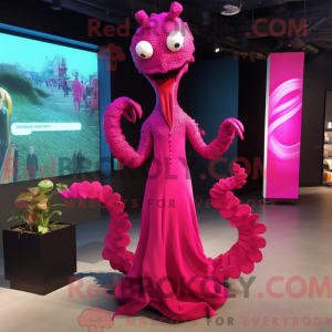 Magenta Hydra mascot...