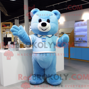 Disfraz de mascota Sky Blue...