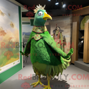 Green Pheasant mascot...
