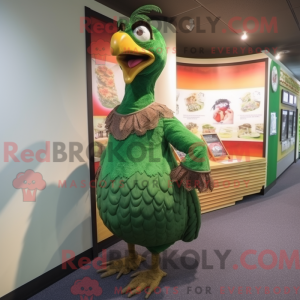 Green Pheasant mascot...