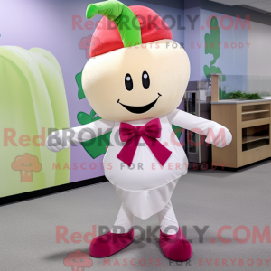 Radish mascot costume...