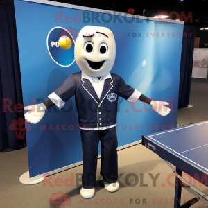 Navy Ping Pong Table maskot...