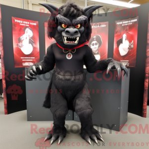 Sort Gargoyle maskot...
