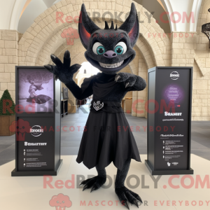 Black Gargoyle mascot...