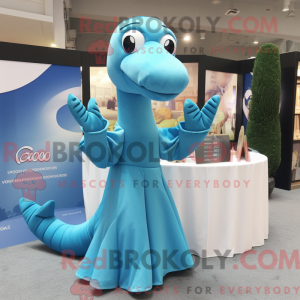 Disfraz de mascota Cyan...