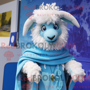 Sky Blue Angora Goat...