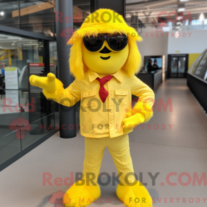 Personaggio mascotte capo...