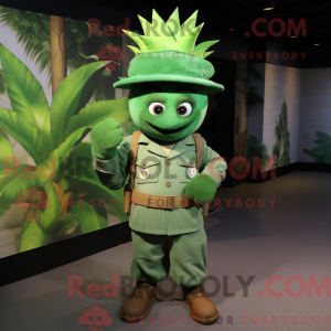 Green Pineapple mascot...