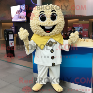Cream Pop Corn mascot...