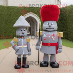 Grå britisk Royal Guard...