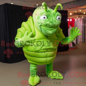 Limegrønn Trilobite máscara...