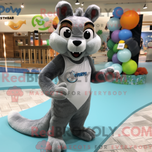 Gray Squirrel mascot...