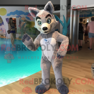 Disfraz de mascota Silver...
