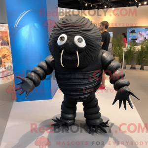 Sort Trilobite maskot...