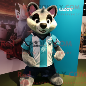 Costume mascotte de civette...