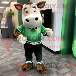 Forest Green Jersey Cow...