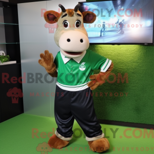 Forest Green Jersey Cow...