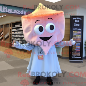 Peach Ray maskot kostume...