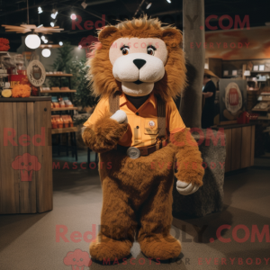 Rust Tamer Lion mascot...