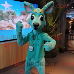 Mascotte de kangourou...