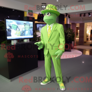 Disfraz de mascota de Lime...