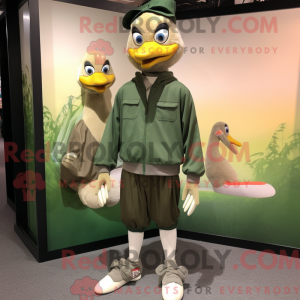 Postava maskota Olive Geese...