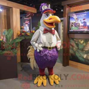 Costume de mascotte de coq...