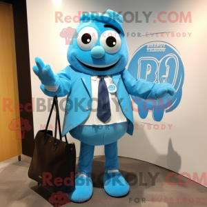 Sky Blue Attorney mascotte...