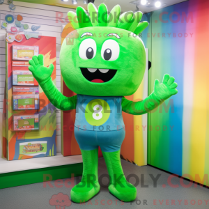 Green Rainbow mascot...