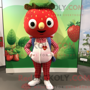 Jordbær maskot kostume...
