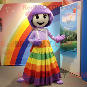 Lavender Rainbow mascot...