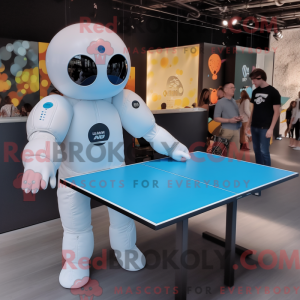 White Ping Pong Table...
