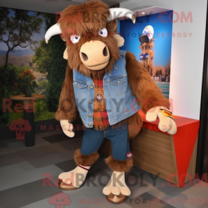 Buffalo-mascottekostuum...