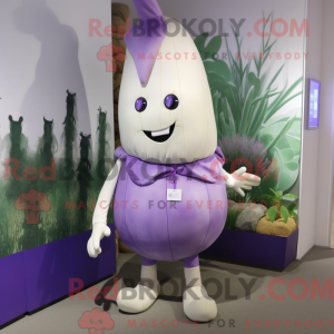 Lavendel majroe maskot...