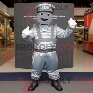 Silver Soldier mascot...