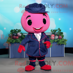 Navy Raspberry maskot...