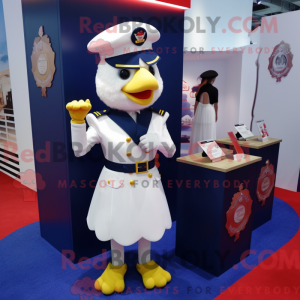Navy Fried Chicken mascot...