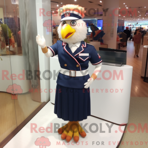 Navy Fried Chicken maskot...
