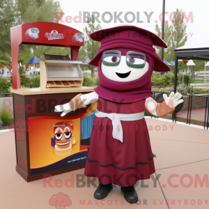 Maroon Fajitas maskot...