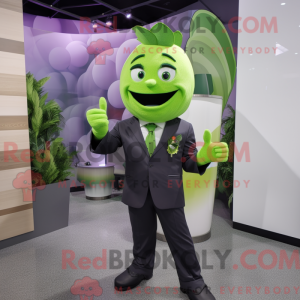 Lime Green Grape maskot...