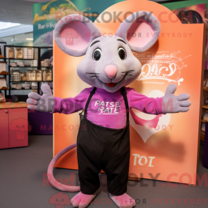 Pink Ratatouille maskot...