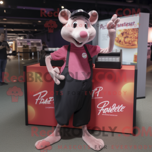 Pink Ratatouille mascot...