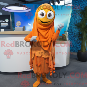 Orange Alliance mascot...