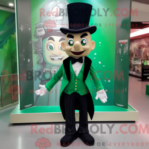 Green Magician mascot...
