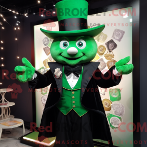 Green Magician mascot...