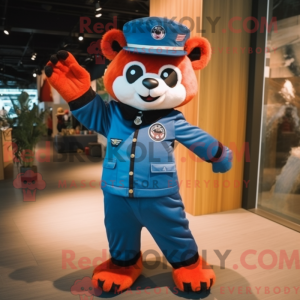 Figura de máscara de panda...
