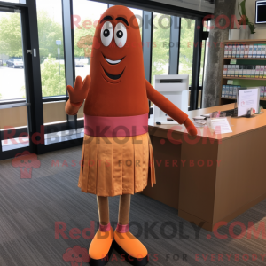 Rust Aglet-maskotdraktfigur...