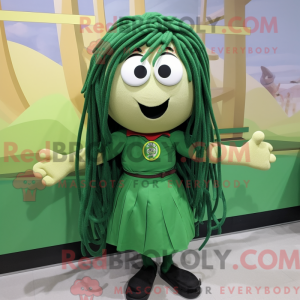 Green Spaghetti mascot...